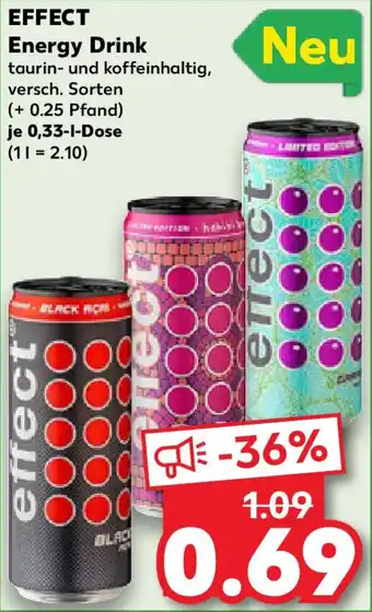 Kaufland EFFECT Energy Drink Angebot