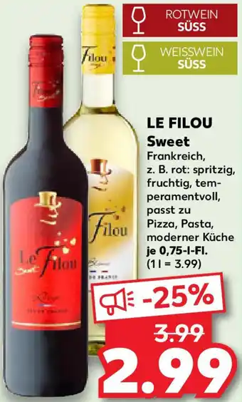 Kaufland LE FILOU Sweet Angebot