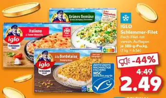 Kaufland IGLO Schlemmer-Filet Fisch-Filet Angebot