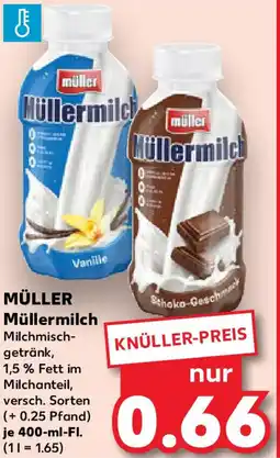 Kaufland MÜLLER Müllermilch Angebot