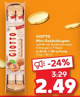 Kaufland GIOTTO Mini-Gebäckkugeln Angebot