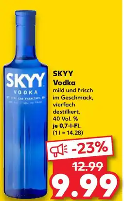 Kaufland SKYY Vodka Angebot