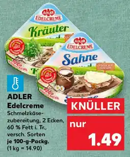 Kaufland ADLER Edelcreme Angebot