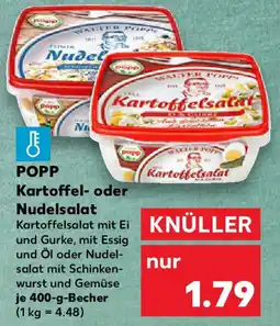 Kaufland POPP Kartoffelsalat Kartoffel- oder Nudelsalat Angebot