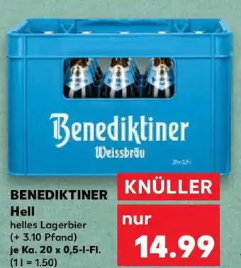 Kaufland BENEDIKTINER Hell Angebot