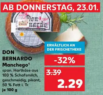 Kaufland DON BERNARDO Manchego Angebot