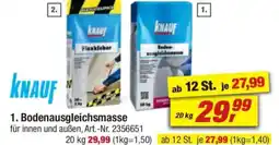 toom Baumarkt KNAUF 1. Bodenausgleichsmasse Angebot