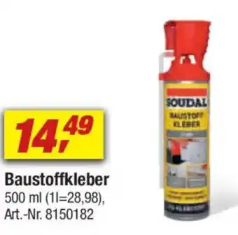 toom Baumarkt SOUDAL Baustoffkleber Angebot