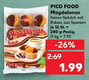 Kaufland PICO FOOD Magdalenas Angebot