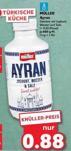 Kaufland müller Ayran Angebot