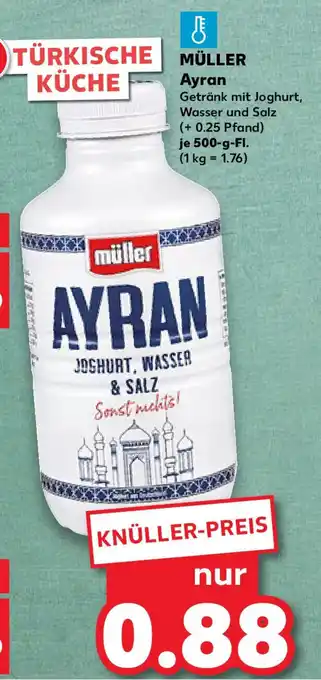 Kaufland müller Ayran Angebot