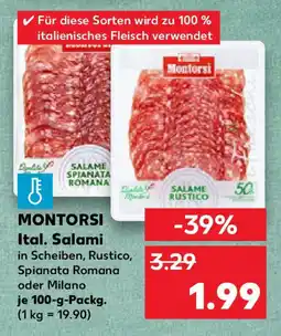 Kaufland MONTORSI Ital. Salami Angebot