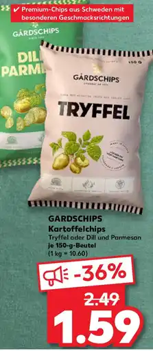 Kaufland GARDSCHIPS Kartoffelchips Angebot