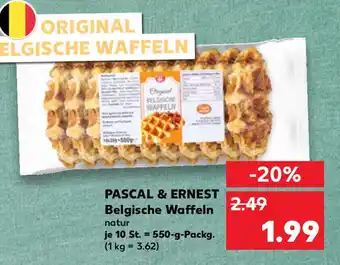 Kaufland PASCAL & ERNEST Belgische Waffeln Angebot