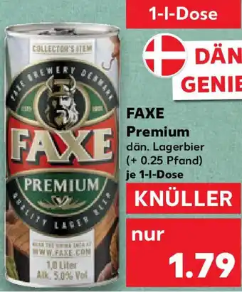 Kaufland FAXE Premium Angebot