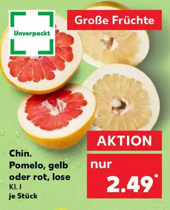 Kaufland Chin. Pomelo, gelb oder rot, lose Angebot