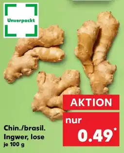 Kaufland Chin./brasil. Ingwer, lose Angebot