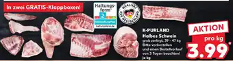 Kaufland K-PURLAND Halbes Schwein Angebot