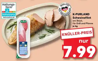 Kaufland K-PURLAND Schweinefilet Angebot