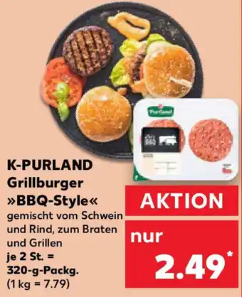 Kaufland K-PURLAND Grillburger BBQ-Style Angebot