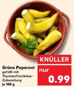 Kaufland Grüne Peperoni Angebot