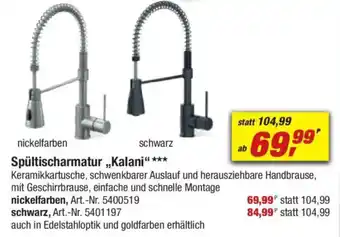 toom Baumarkt Spültischarmatur „Kalani" Angebot