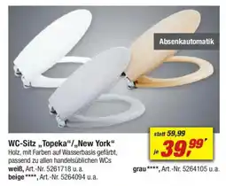 toom Baumarkt WC-Sitz,,Topeka❝/,,New York" Angebot