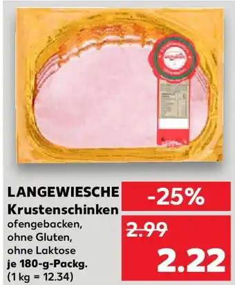 Kaufland LANGEWIESCHE Krustenschinken Angebot