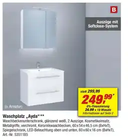 toom Baumarkt Waschplatz,,Ayda❝ Angebot