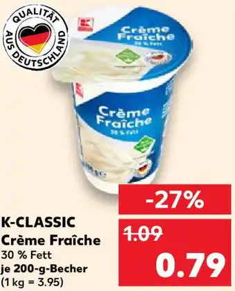 Kaufland K-CLASSIC Crème Fraîche Angebot