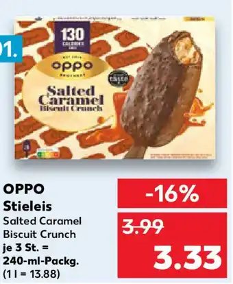 Kaufland OPPO Stieleis Angebot