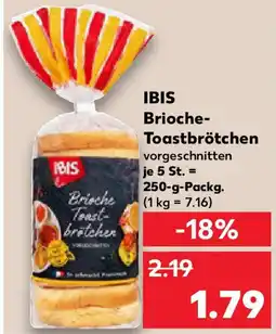 Kaufland IBIS Brioche- Toastbrötchen Angebot