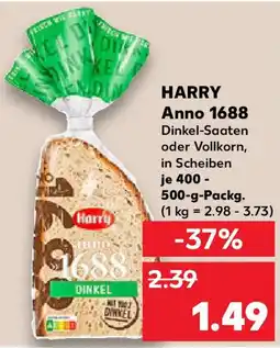 Kaufland HARRY Anno 1688 Angebot