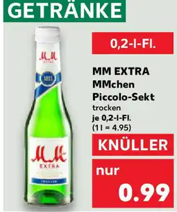 Kaufland MM EXTRA MMchen Piccolo-Sekt Angebot