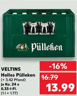 Kaufland VELTINS Helles Pülleken Angebot