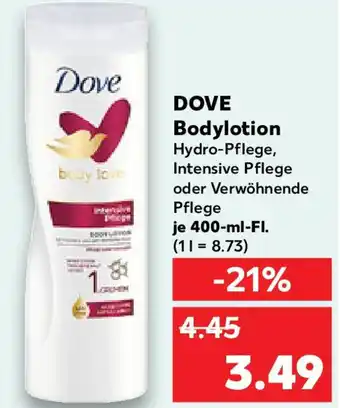 Kaufland DOVE Bodylotion Angebot