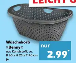 Kaufland Wäschekorb Benny Angebot