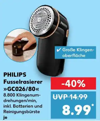 Kaufland PHILIPS Fusselrasierer GC026/80 Angebot