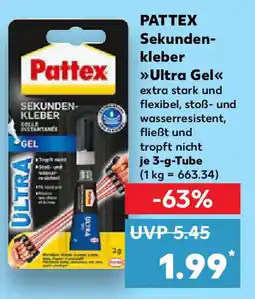 Kaufland PATTEX Sekunden- kleber Ultra Gel Angebot