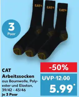 Kaufland CAT Arbeitssocken Angebot