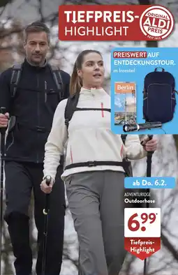 Aldi Süd ADVENTURIDGE Outdoorhose Angebot