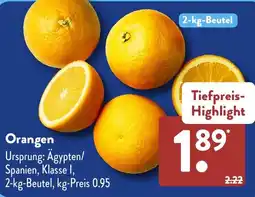 Aldi Süd Orangen Angebot