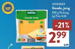 Aldi Süd HOFBURGER Gouda Angebot