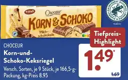 Aldi Süd CHOCEUR Korn-und- Milch- Schokolade Angebot