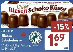 Aldi Süd CHOCEUR Riesen- Schokoküsse Angebot