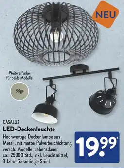 Aldi Süd CASALUX LED-Deckenleuchte Angebot