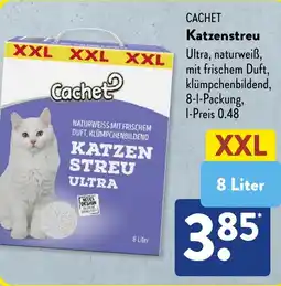 Aldi Süd CACHET Katzenstreu Angebot