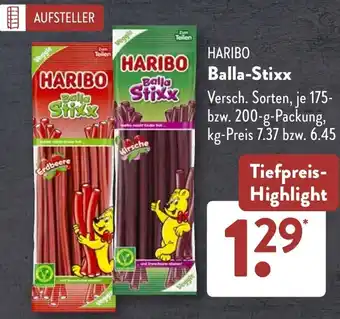 Aldi Süd HARIBO Balla-Stixx Angebot