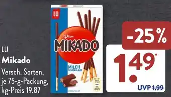 Aldi Süd LU Mikado Angebot