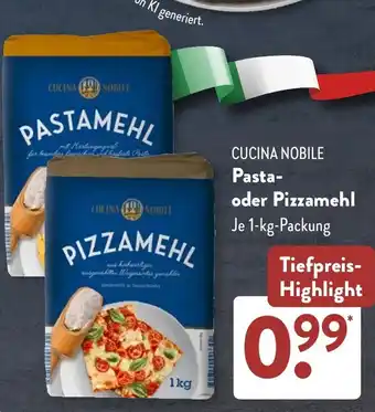 Aldi Süd CUCINA NOBILE Pasta- oder Pizzamehl Angebot